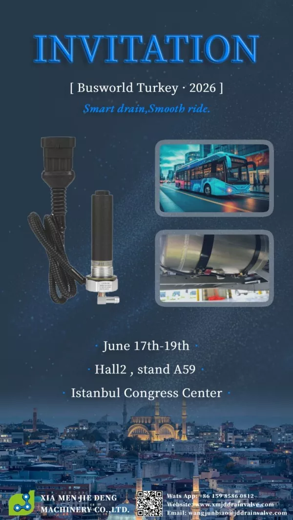 Meet Xiamen Jiedeng Machinery at Busworld Turkey 2026!