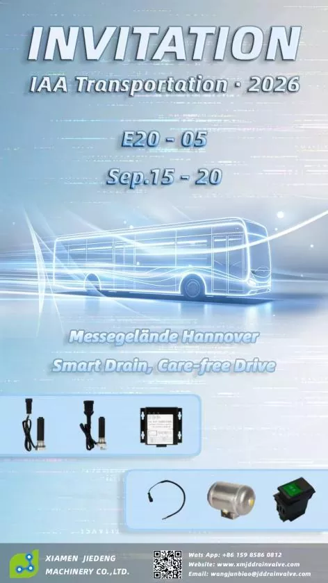 Xiamen Jiedeng Machinery Participates in The 2026 IAA Transportation